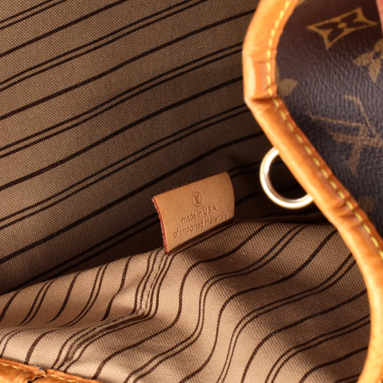 Delightful NM Handbag Monogram Canvas MM - Deep Luxury