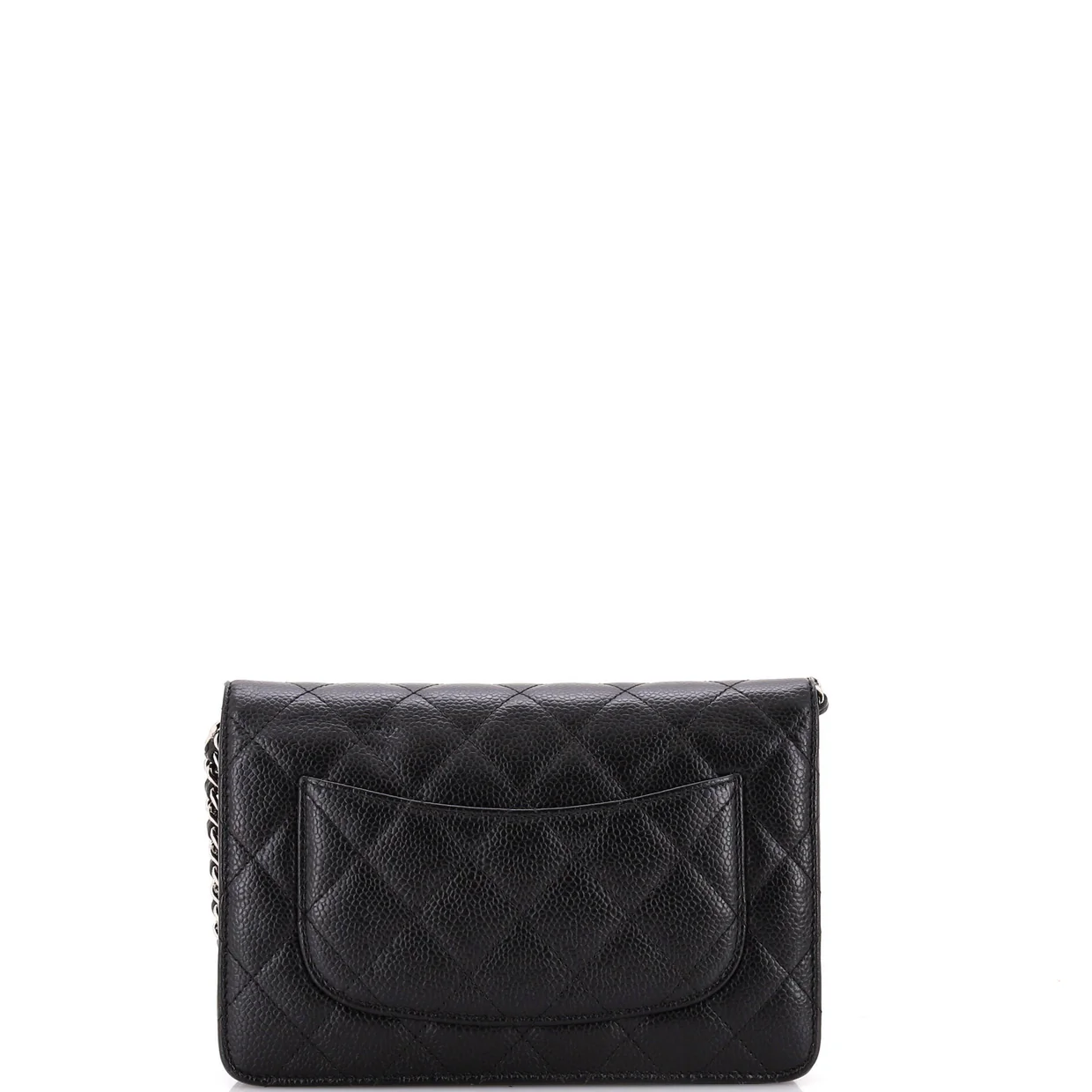 Wallet on Chain Quilted Caviar - Deep Luxury