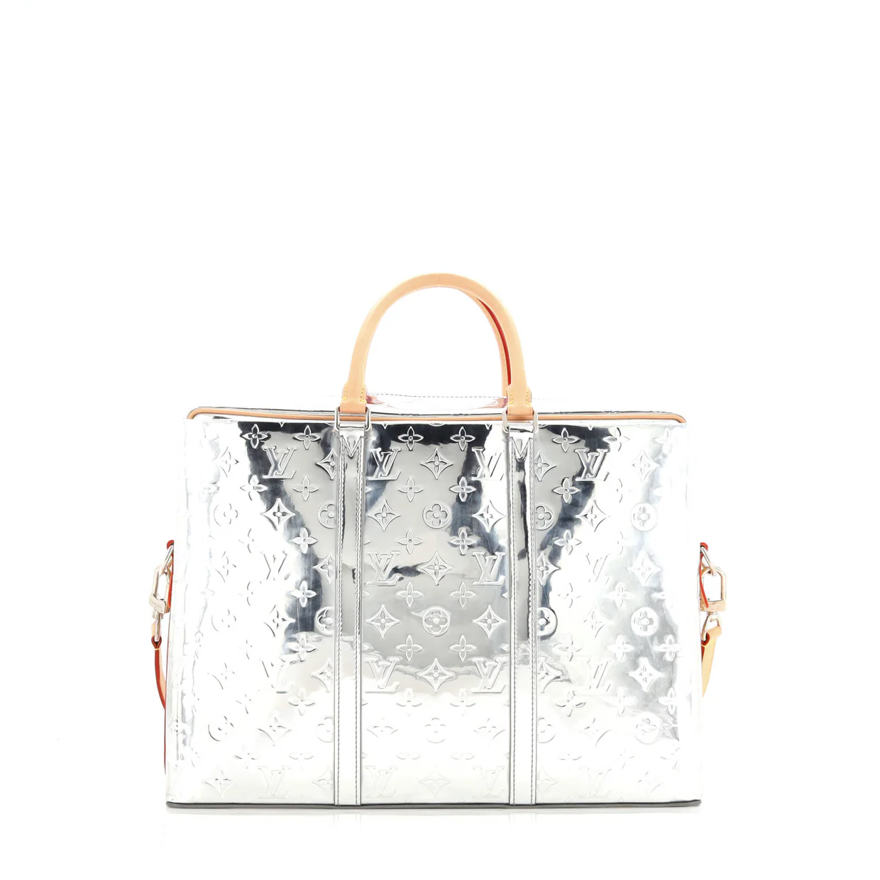 Neo Porte Documents Voyage Monogram Mirror Coated Canvas - Deep Luxury