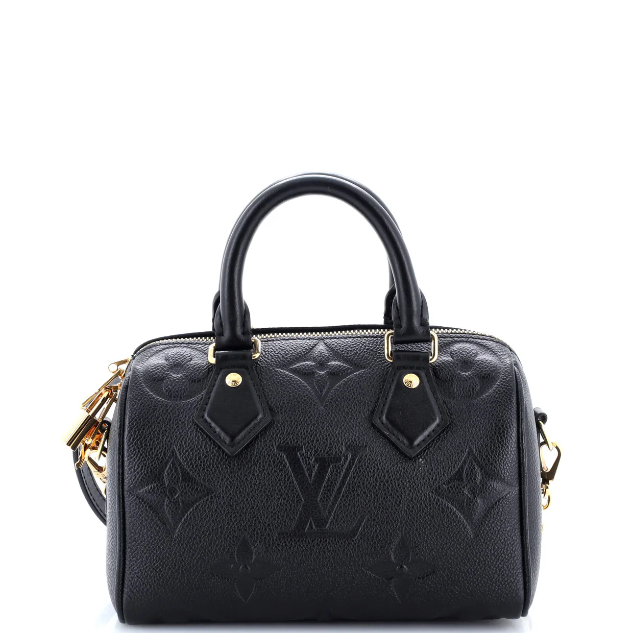 Speedy Bandouliere Bag Monogram Empreinte Giant 20 - Deep Luxury