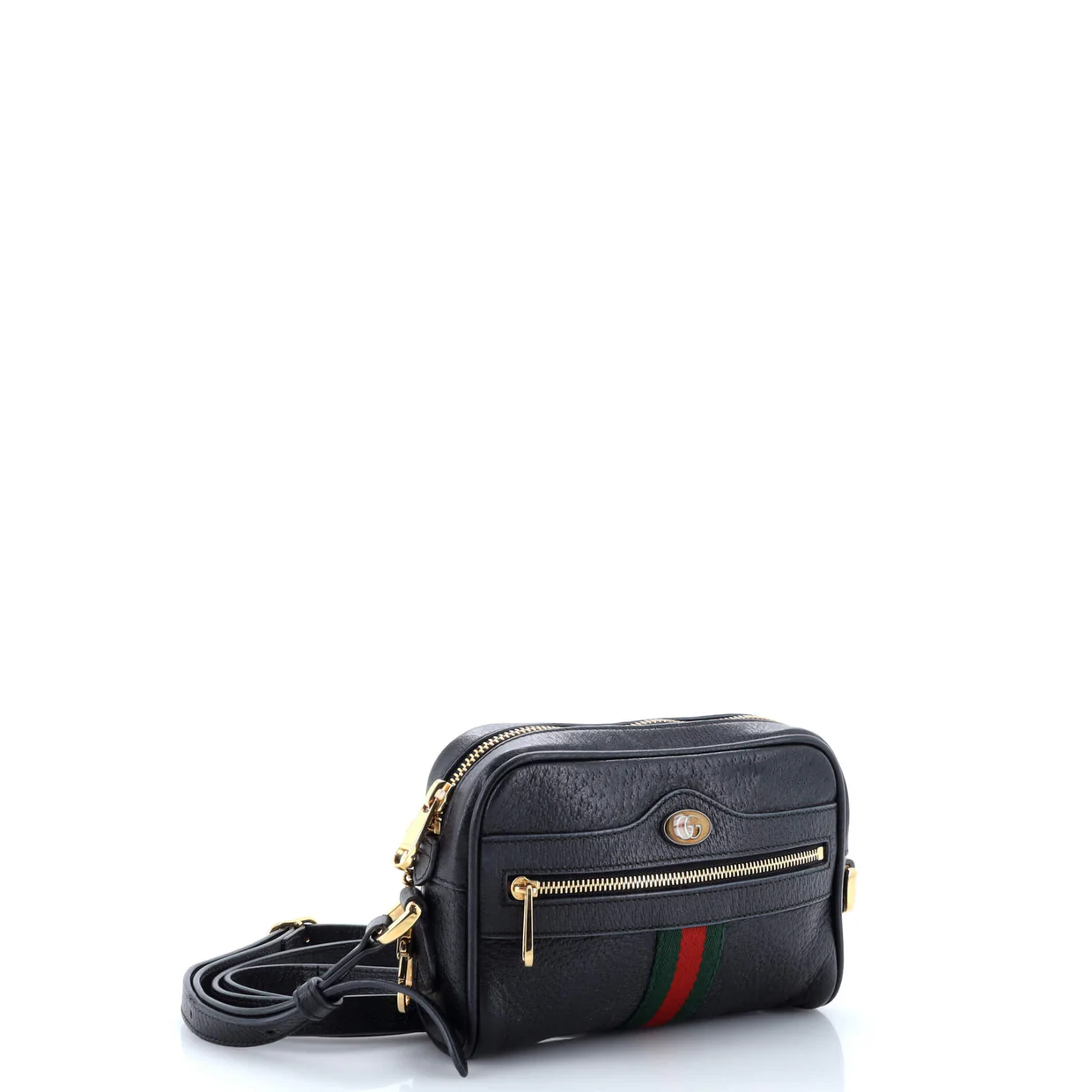 Ophidia Shoulder Bag Leather Mini - Deep Luxury
