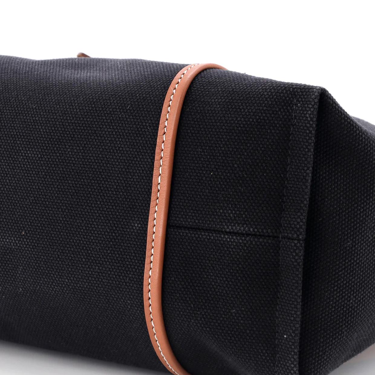 Etriviere Pocket Tote Toile and Leather 27 - Deep Luxury