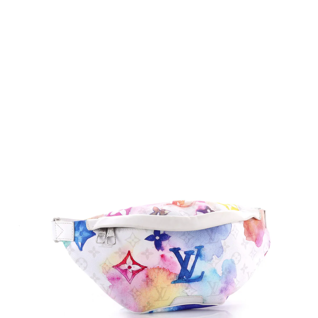 Discovery Bumbag Limited Edition Monogram Watercolor Canvas PM - Deep Luxury