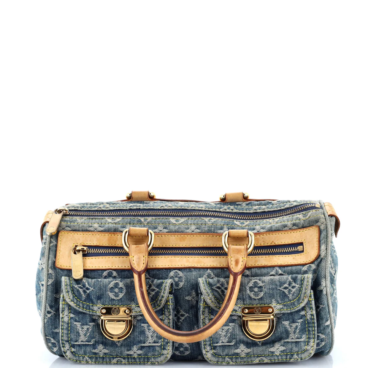 Neo Speedy Bag Denim - Deep Luxury