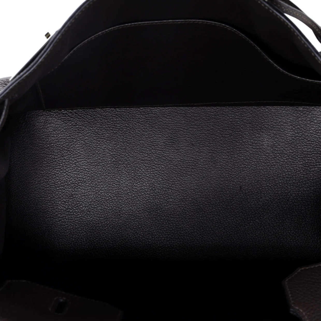 Birkin Handbag Chocolat Clemence with Palladium Hardware 35 - Deep Luxury