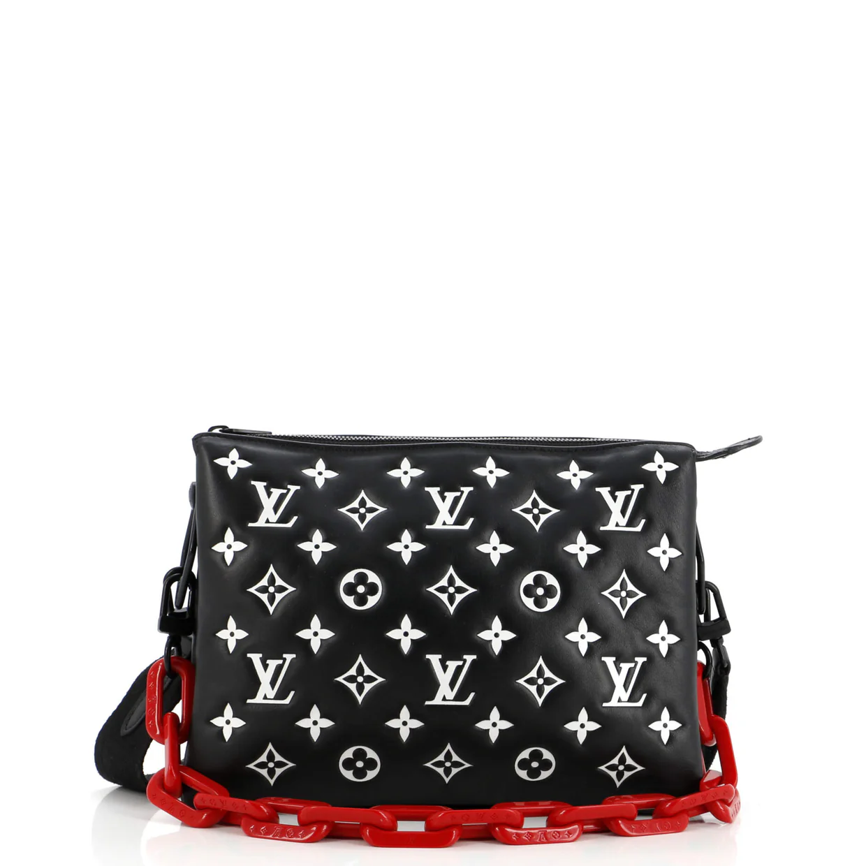 Coussin Bag Monogram Embossed Lambskin PM - Deep Luxury