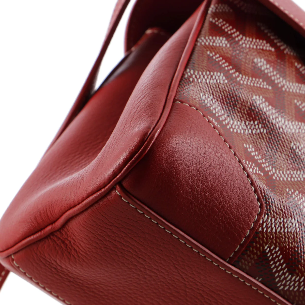 Saigon Top Handle Bag Coated Canvas with Leather Mini - Deep Luxury