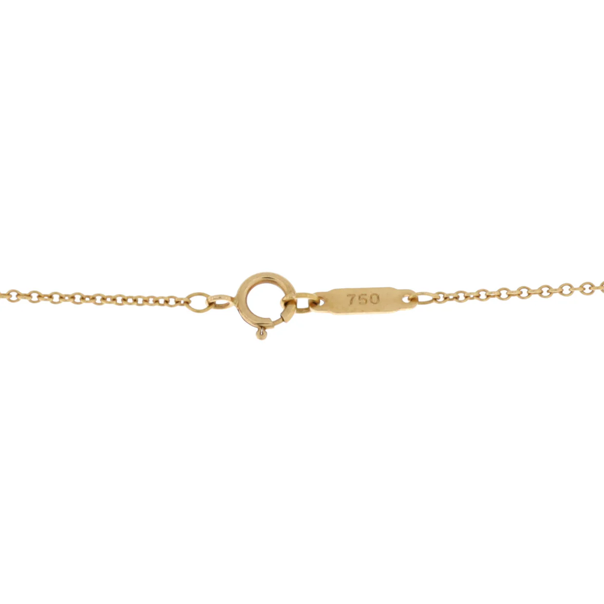 Heart Cross Chain Pendant Necklace 18K Yellow Gold Small - Deep Luxury