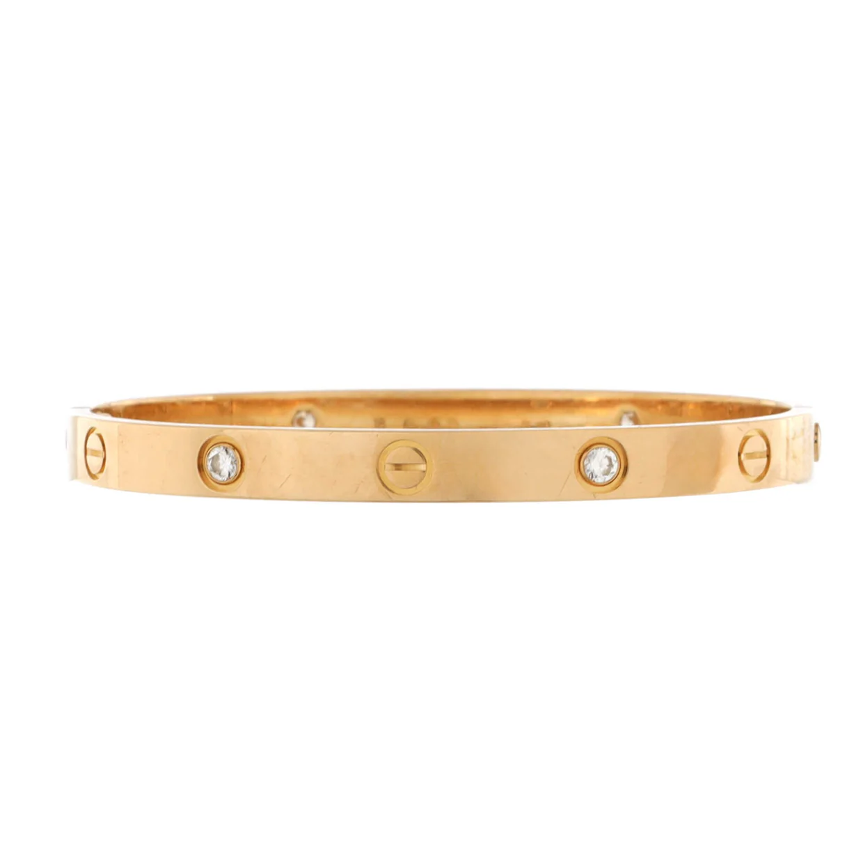 Love 4 Diamond Bracelet 18K Yellow Gold with Diamonds - Deep Luxury