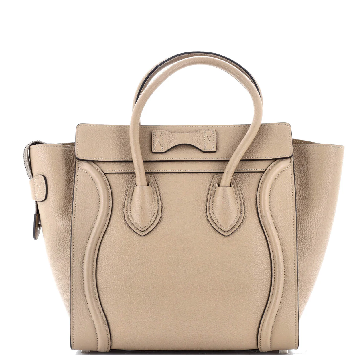 Luggage Bag Grainy Leather Micro - Deep Luxury