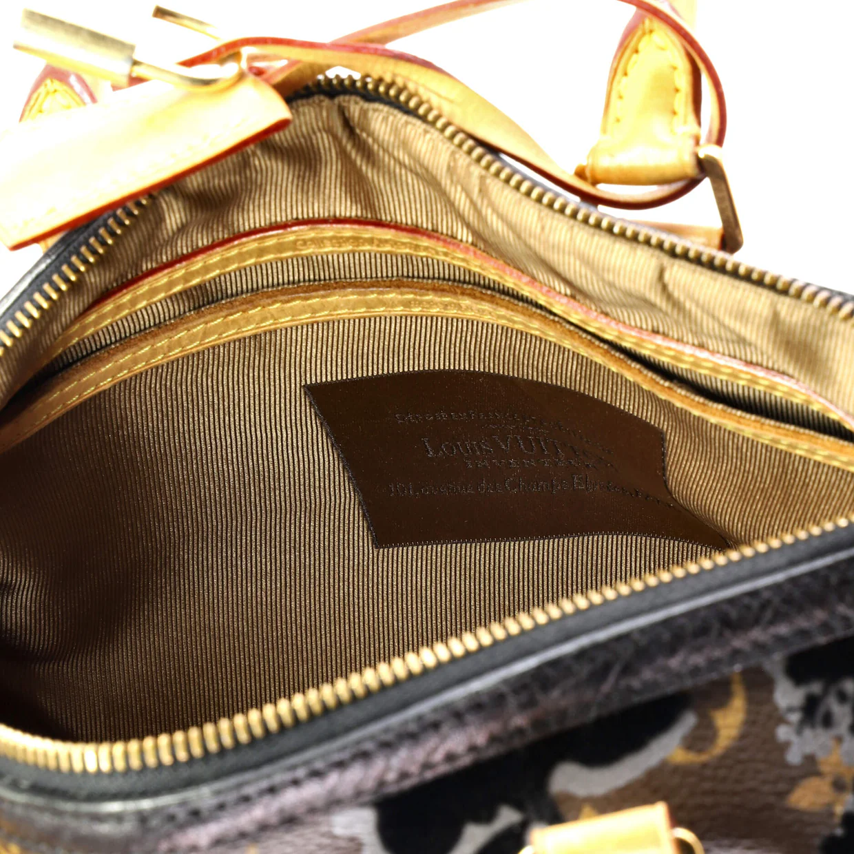 Speedy Handbag Fleur De Jais Monogram Canvas 30 - Deep Luxury