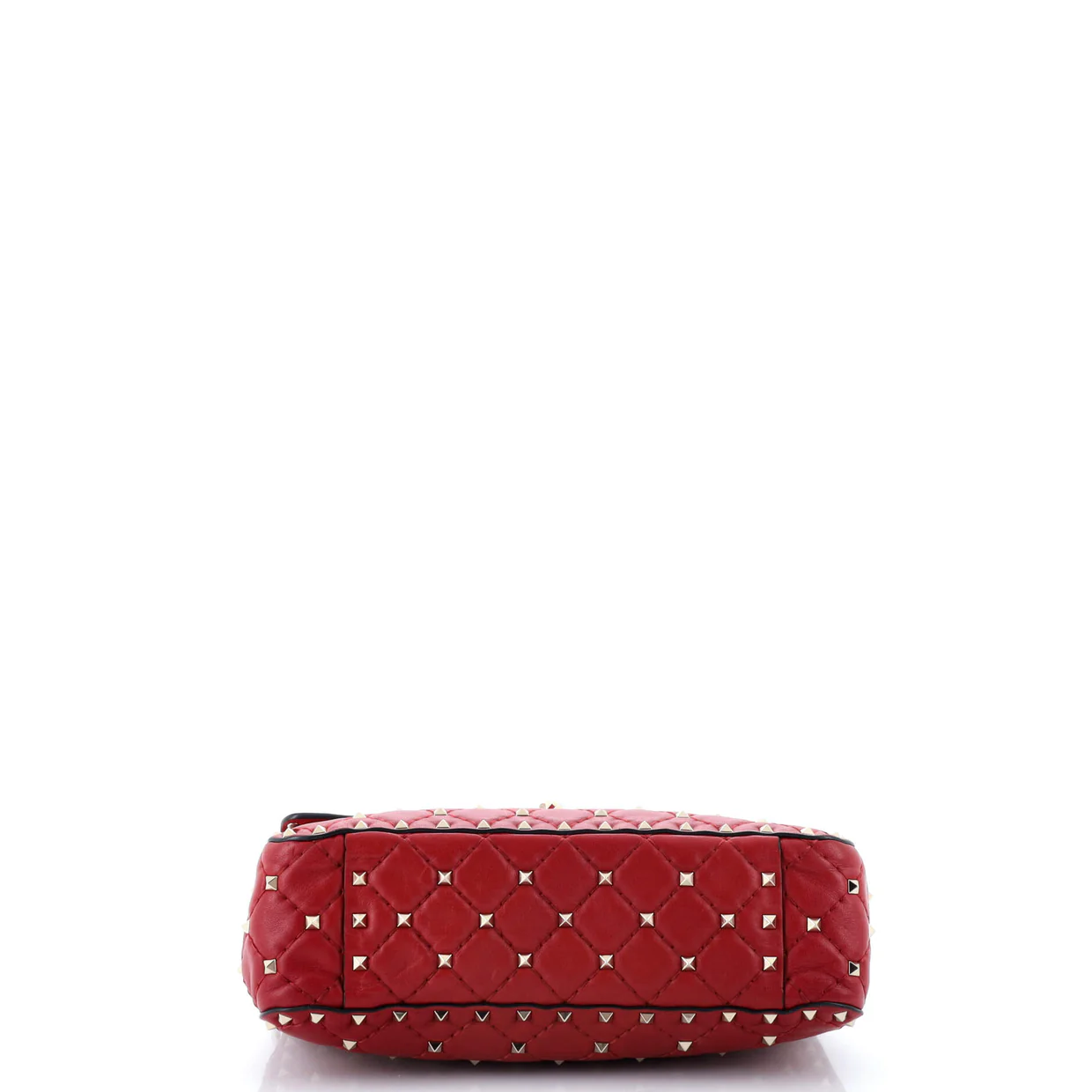 Rockstud Spike Flap Bag Quilted Leather Medium - Deep Luxury