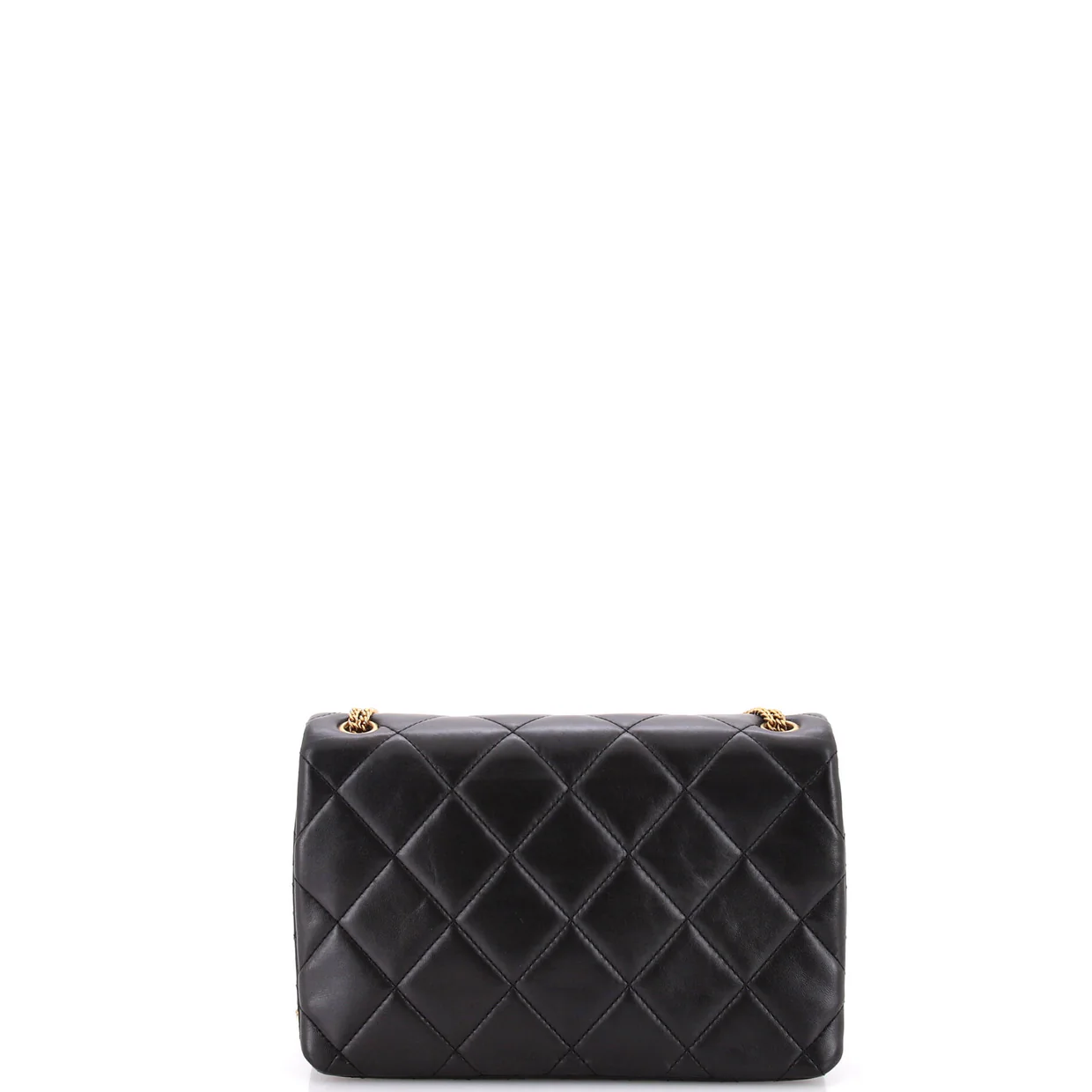 On And On Full Flap Bag Quilted Lambskin Mini - Deep Luxury