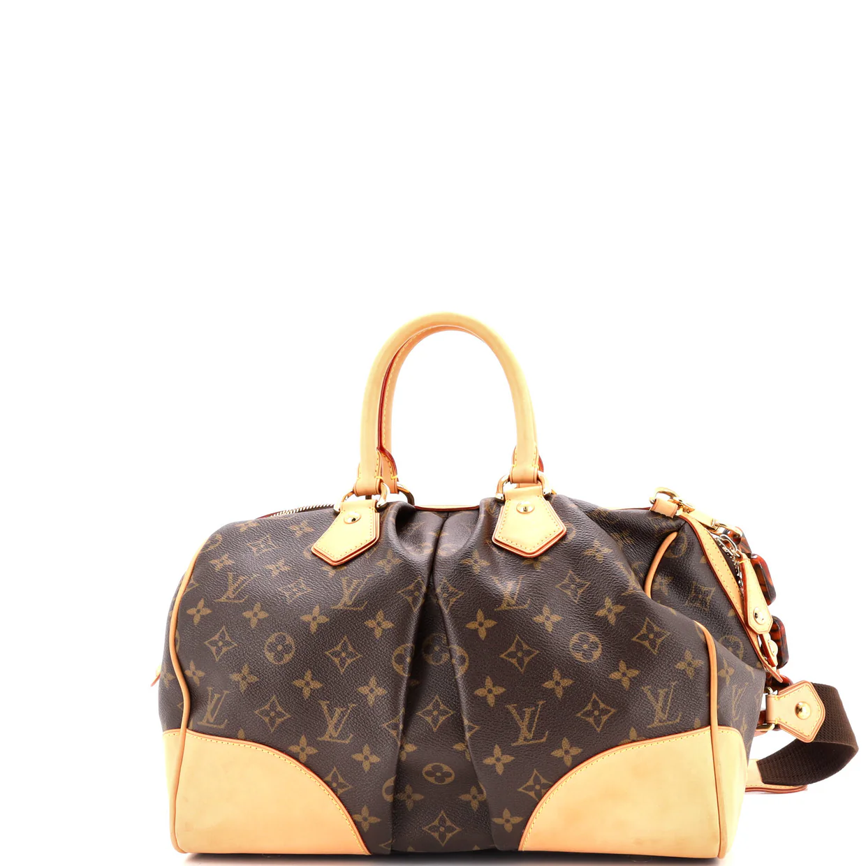 Stephen Handbag Monogram Canvas - Deep Luxury