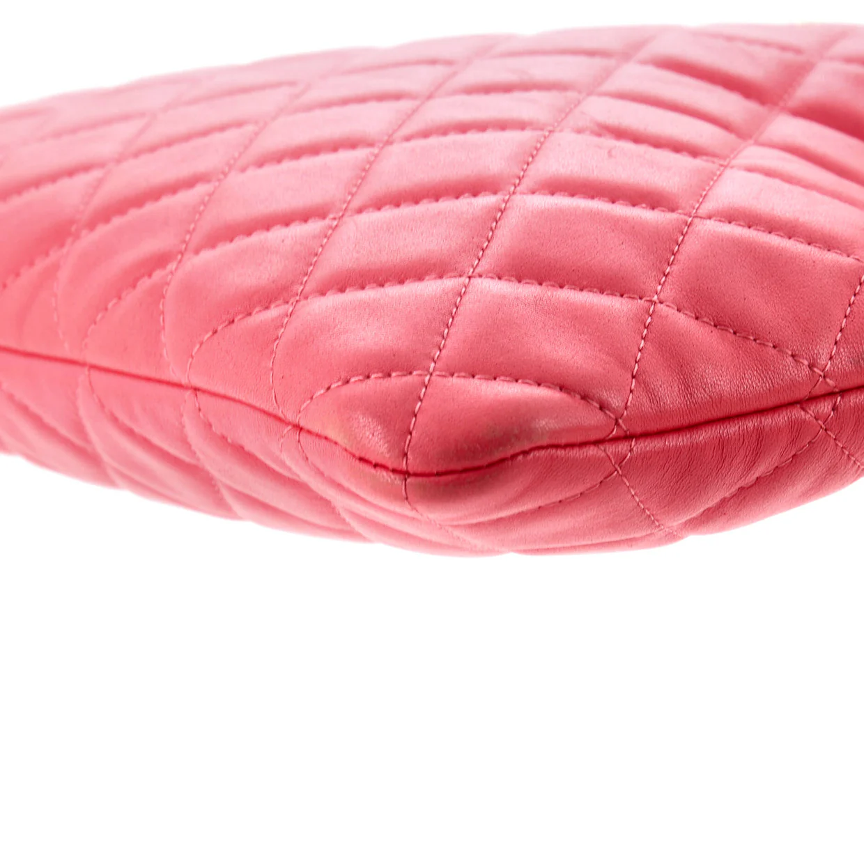 CC Casino O Case Clutch Quilted Lambskin Medium - Deep Luxury