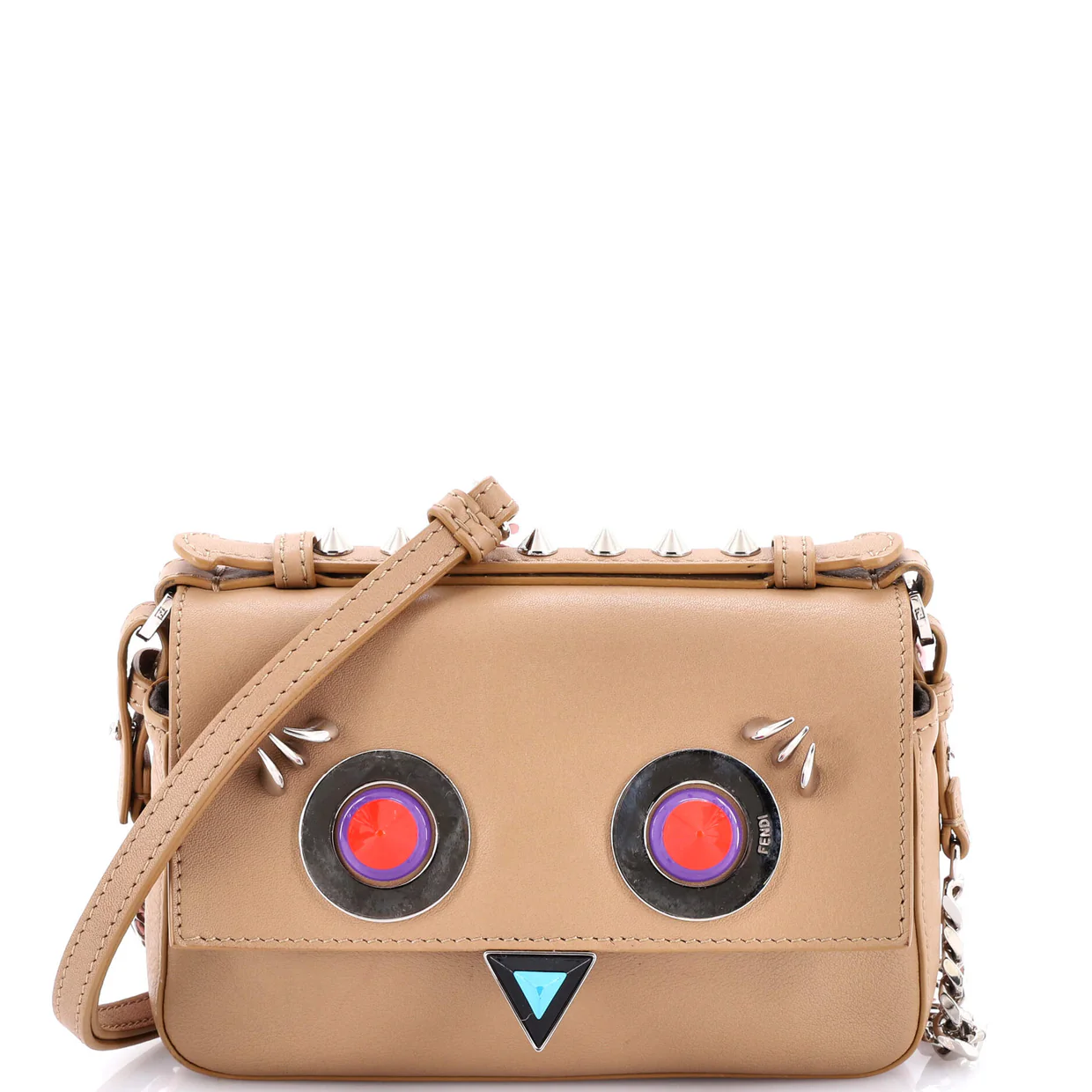 Hypnoteyes Double Baguette Crossbody Bag Leather Micro - Deep Luxury