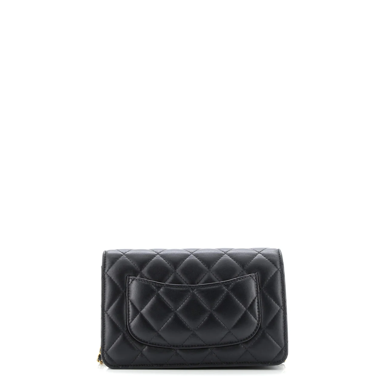 Coco Love CC Heart Wallet on Chain Quilted Lambskin - Deep Luxury