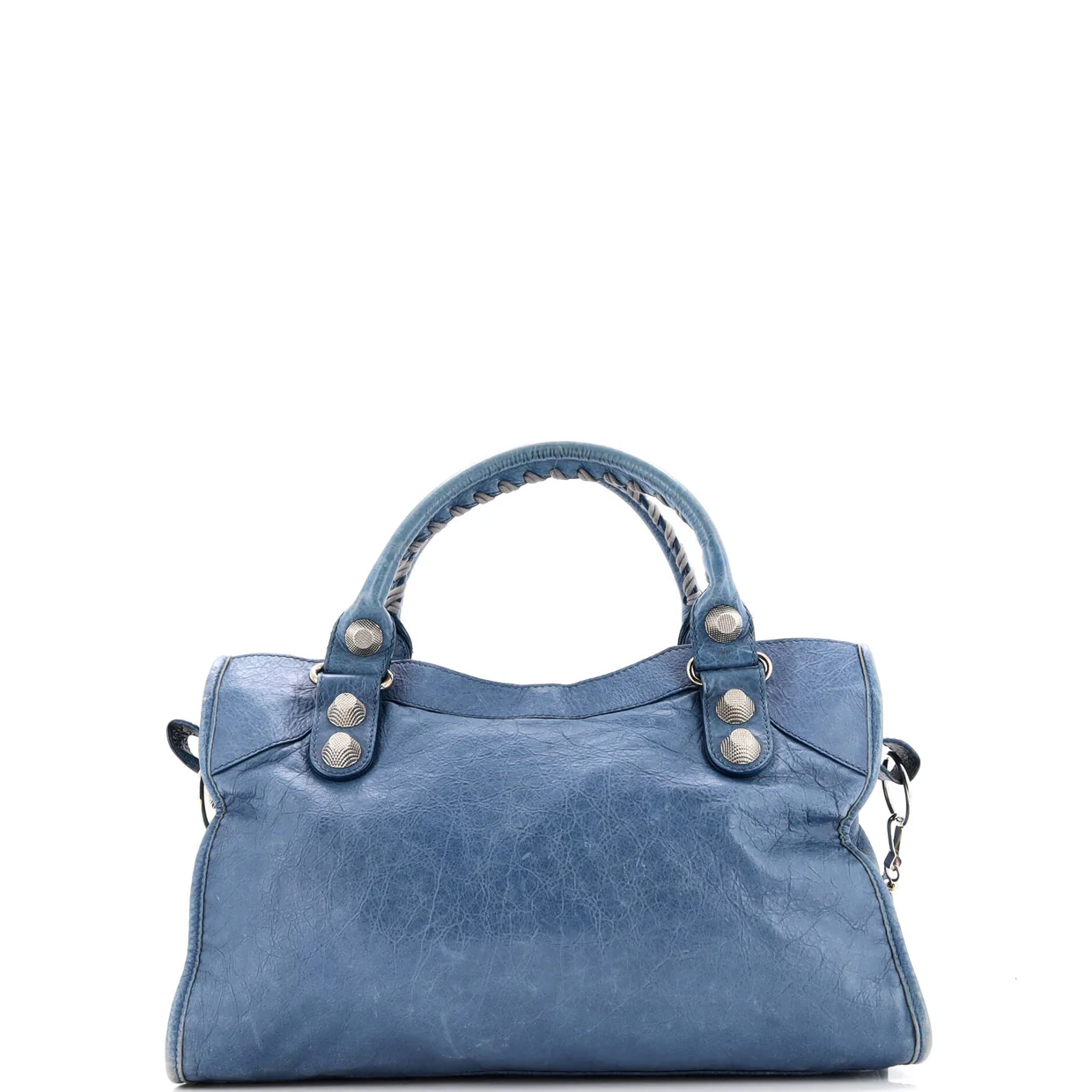 City Giant Studs Bag Leather Medium - Deep Luxury