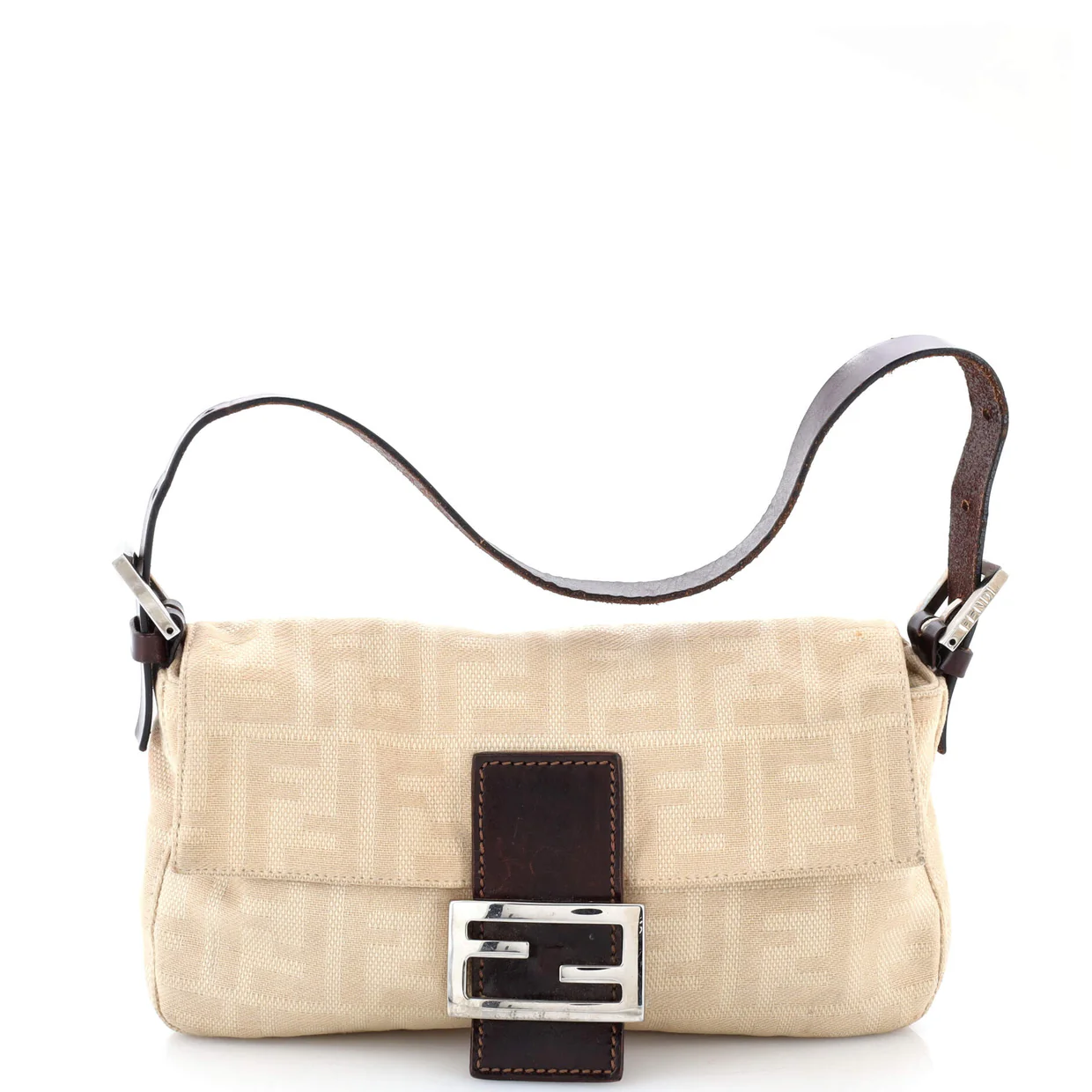 Baguette Bag Zucca Canvas - Deep Luxury