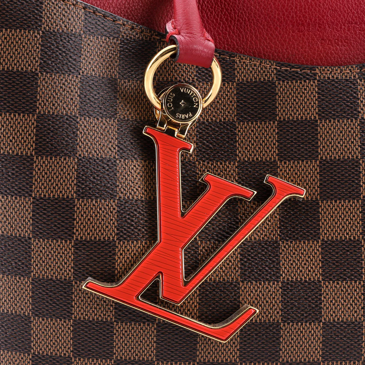 LV Riverside Handbag Damier - Deep Luxury