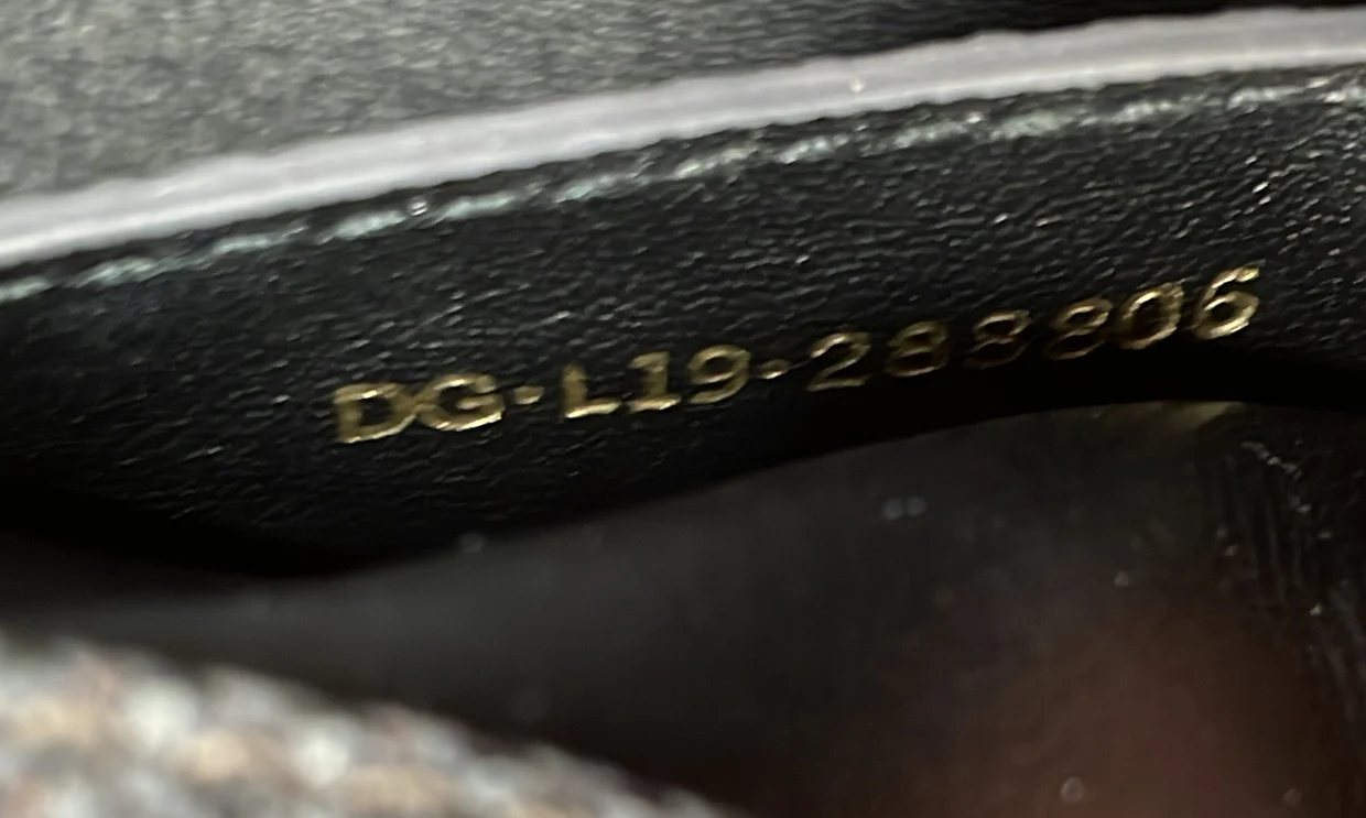 Serpenti Cabochon Shoulder Bag Diagonal Quilted Metallic Karung Small - Deep Luxury