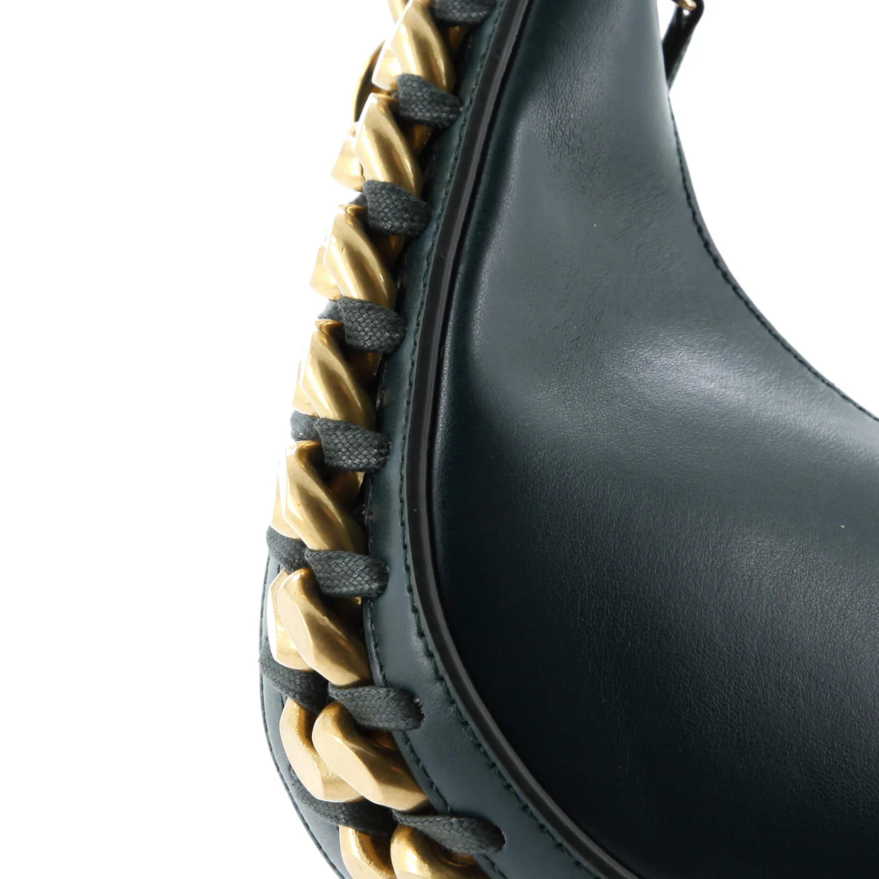 Frayme Zipped Hobo Bag Faux Leather Mini - Deep Luxury