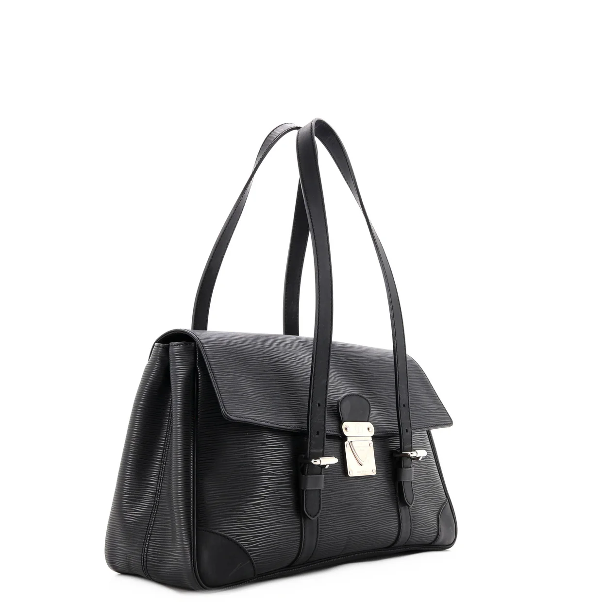 Segur Handbag Epi Leather MM - Deep Luxury
