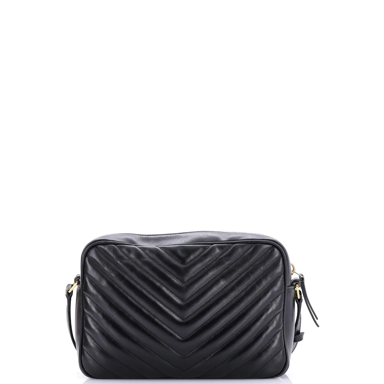 Lou Camera Bag Matelasse Chevron Leather Small - Deep Luxury