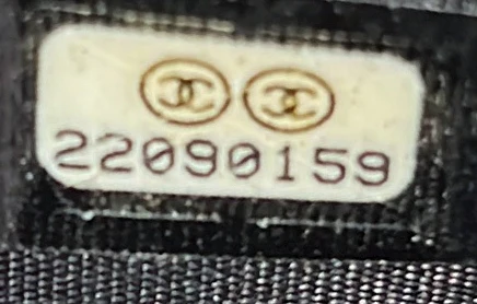 Golden Class Wallet on Chain Quilted Patent - Deep Luxury