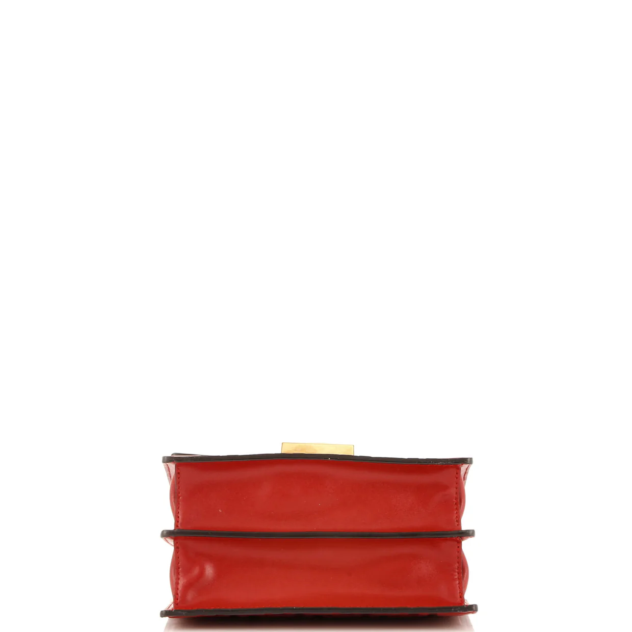 Kan U Shoulder Bag Zucca Embossed Leather Small - Deep Luxury