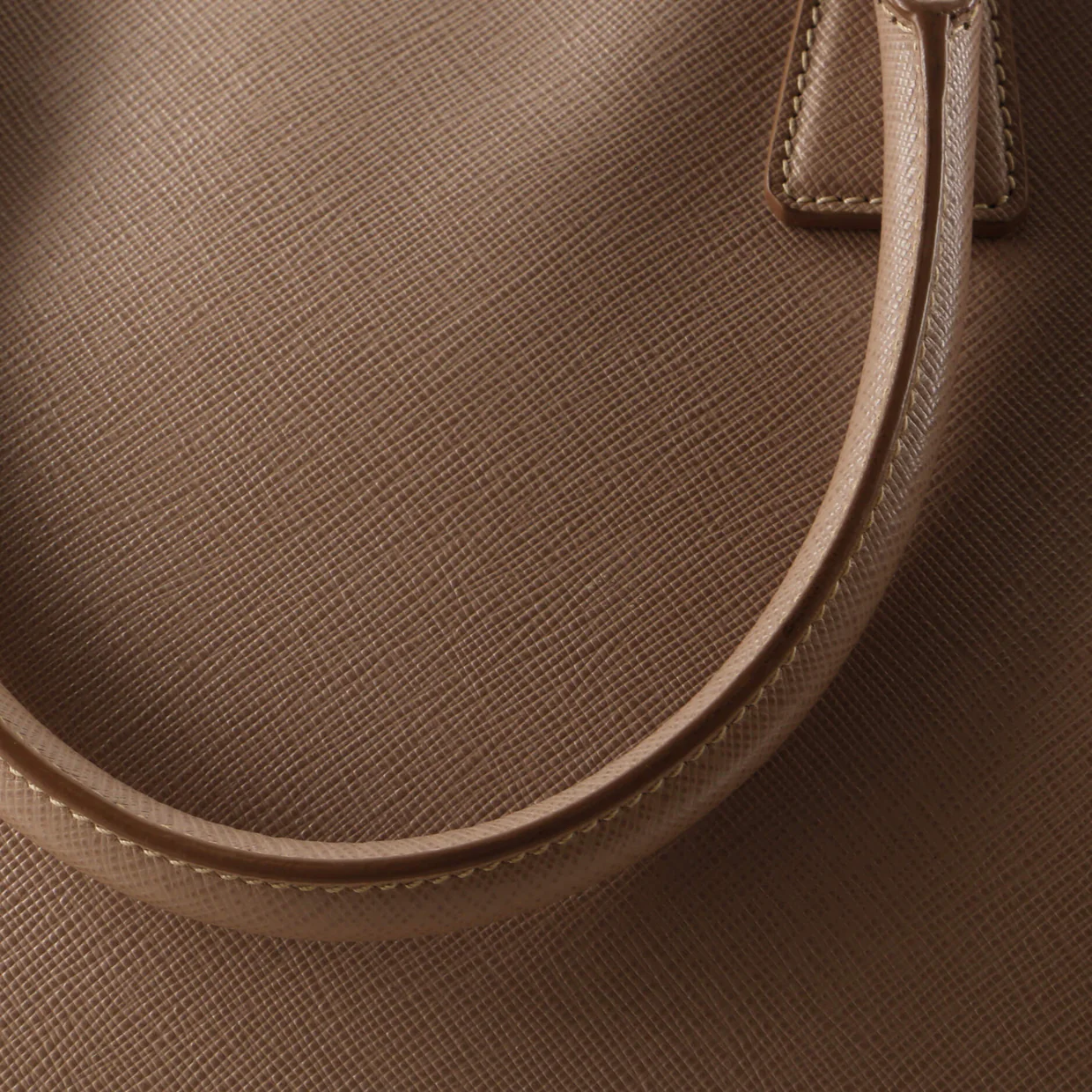 Double Zip Lux Tote Saffiano Leather Medium - Deep Luxury