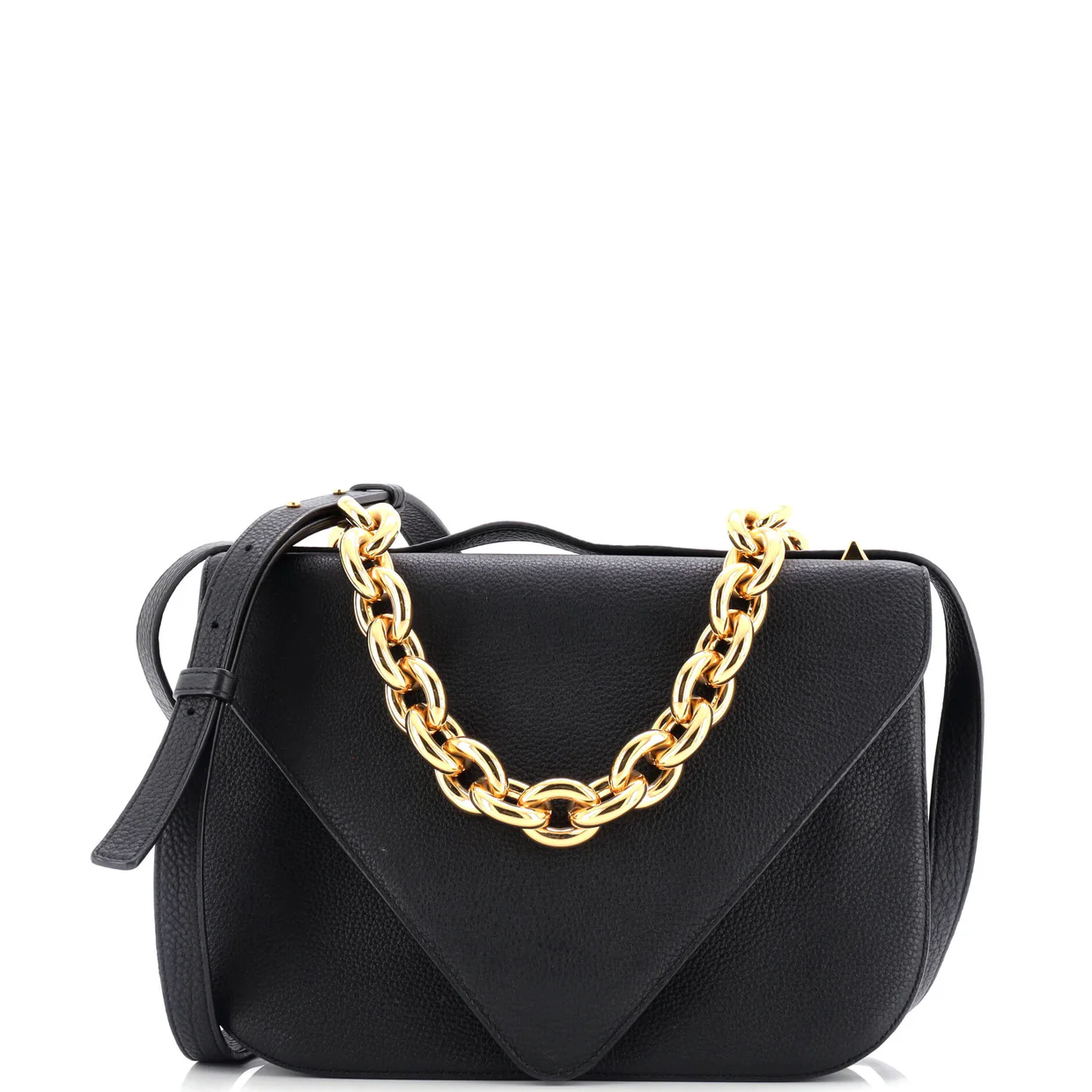 Mount Shoulder Bag Leather Medium - Deep Luxury