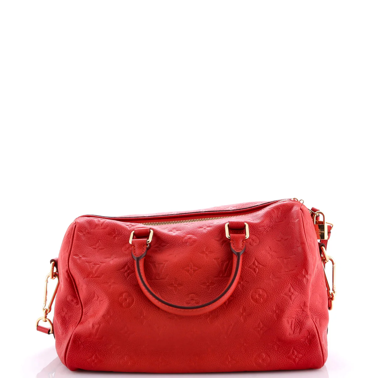 Speedy Bandouliere Bag Monogram Empreinte Leather 30 - Deep Luxury