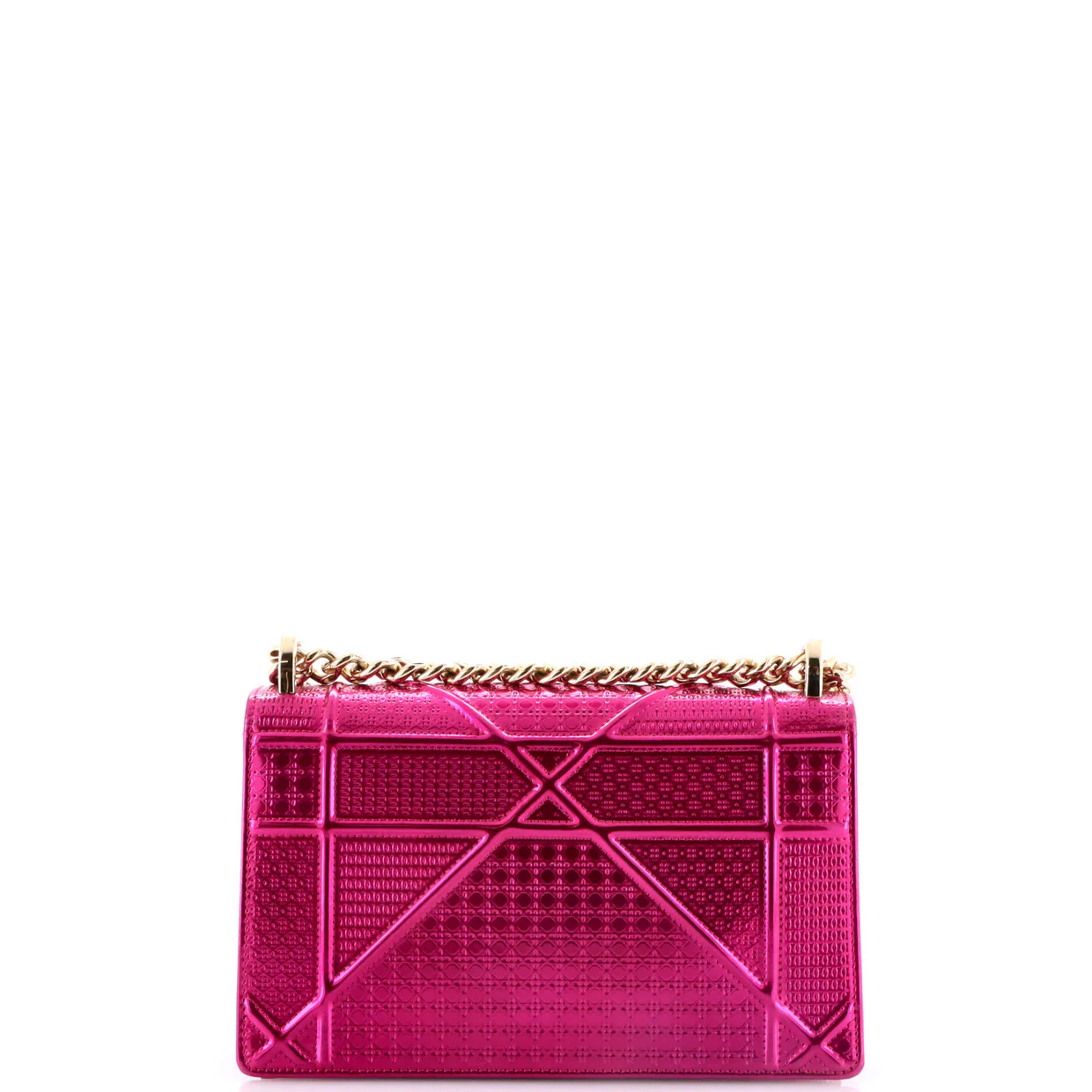 Diorama Flap Bag Cannage Embossed Calfskin Small - Deep Luxury