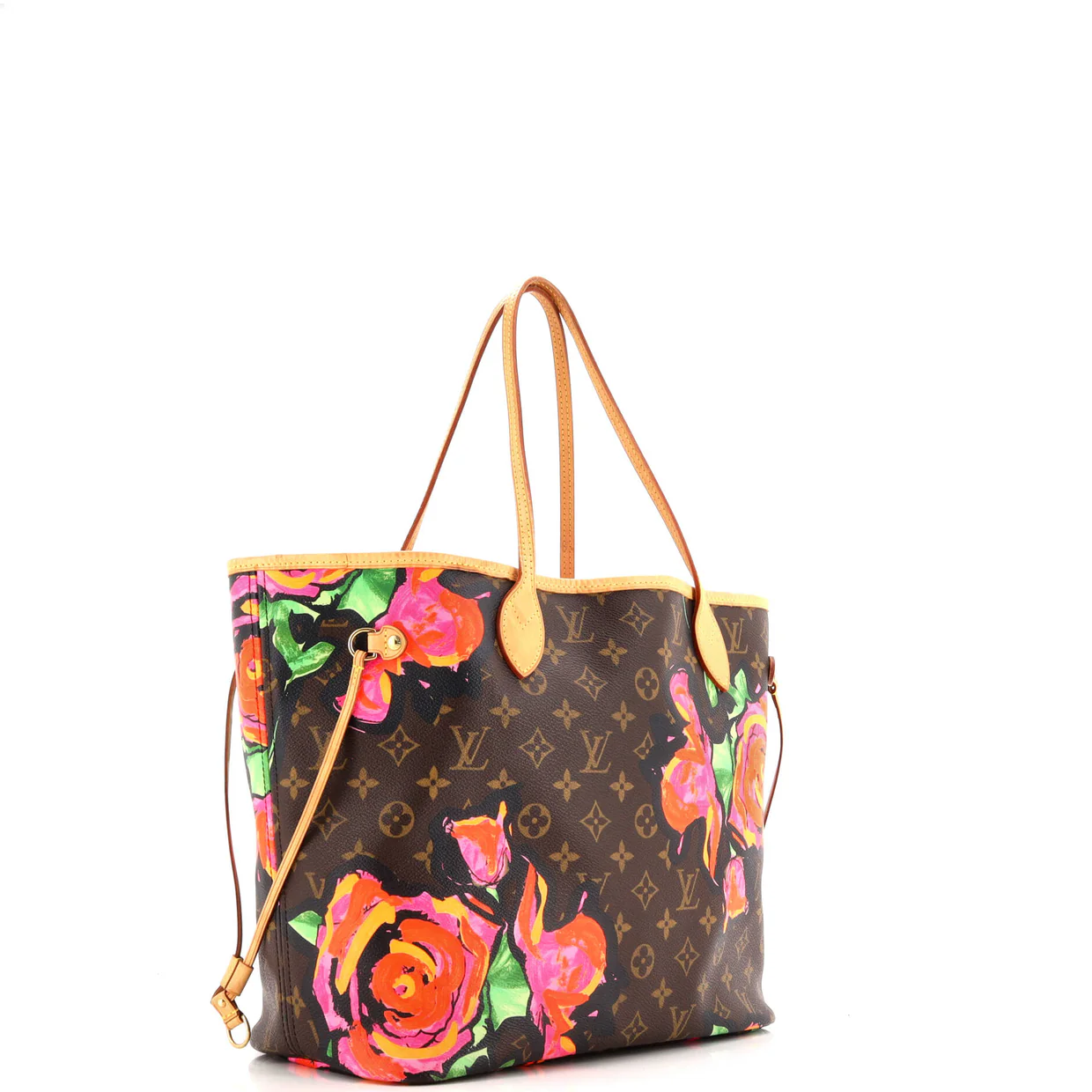 Neverfull Tote Limited Edition Monogram Roses MM - Deep Luxury