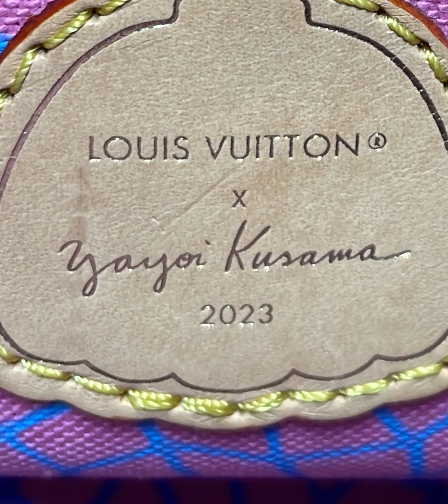 OnTheGo Tote Yayoi Kusama Pumpkins Monogram Canvas PM - Deep Luxury