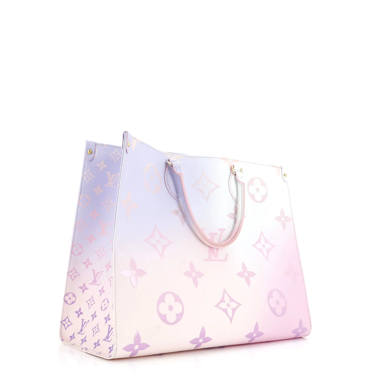 OnTheGo Tote Spring in the City Monogram Giant Canvas GM - Deep Luxury