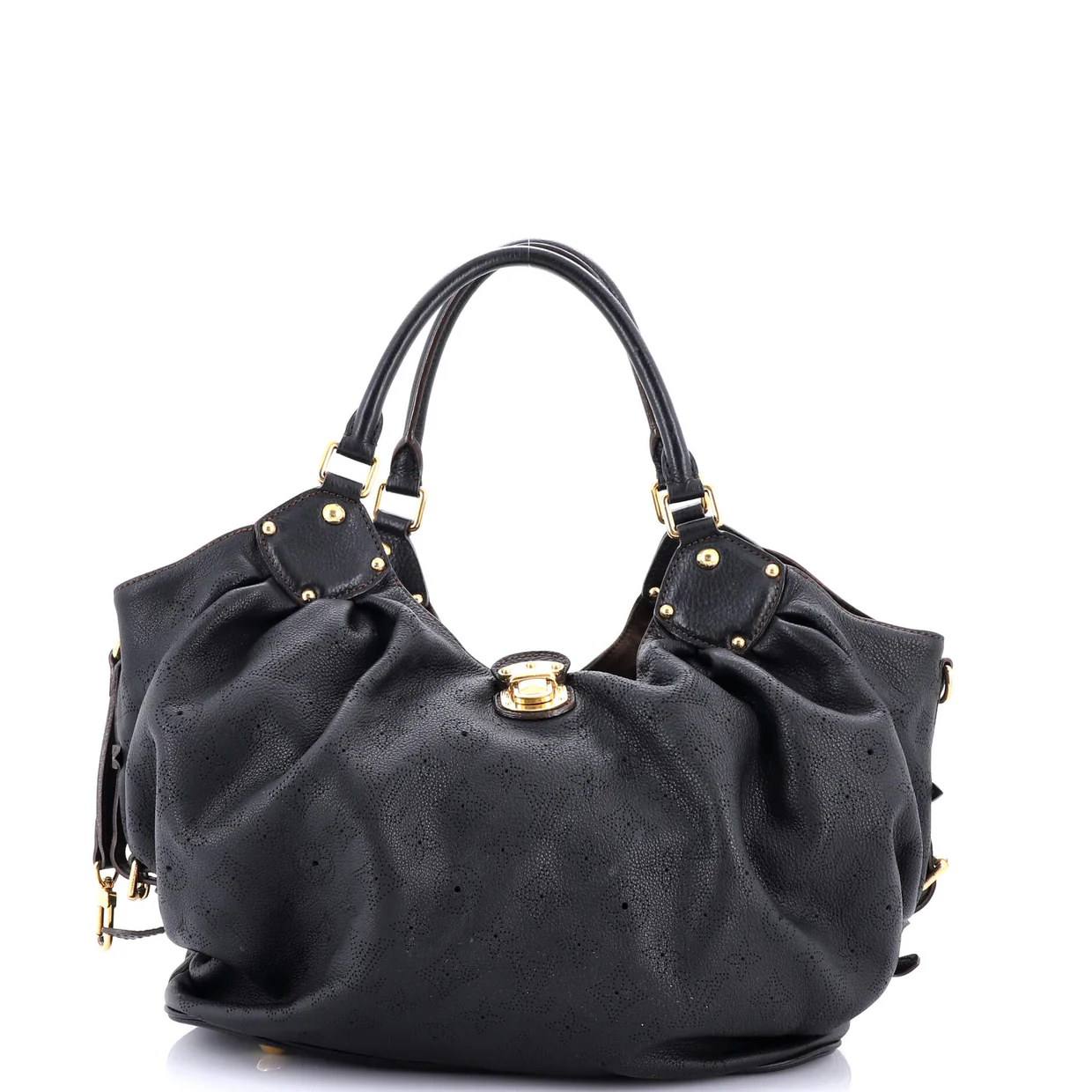 L Hobo Mahina Leather - Deep Luxury