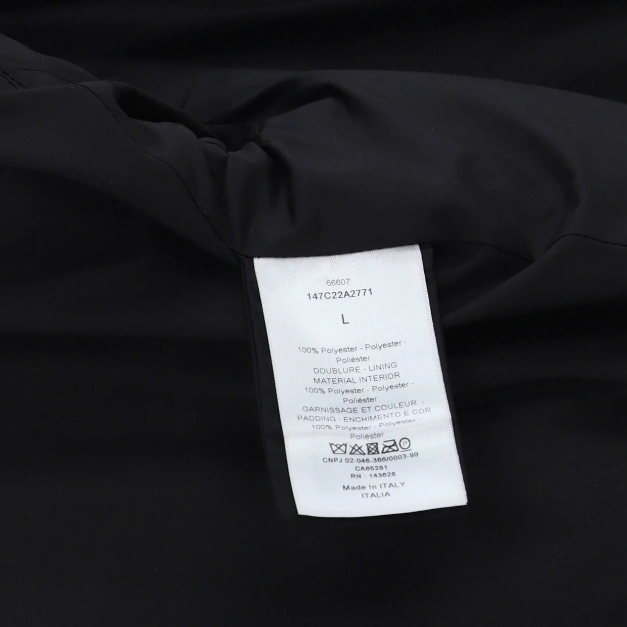 Women's Two Pocket Hooded Jacket Quilted Printed Polyester - Deep Luxury