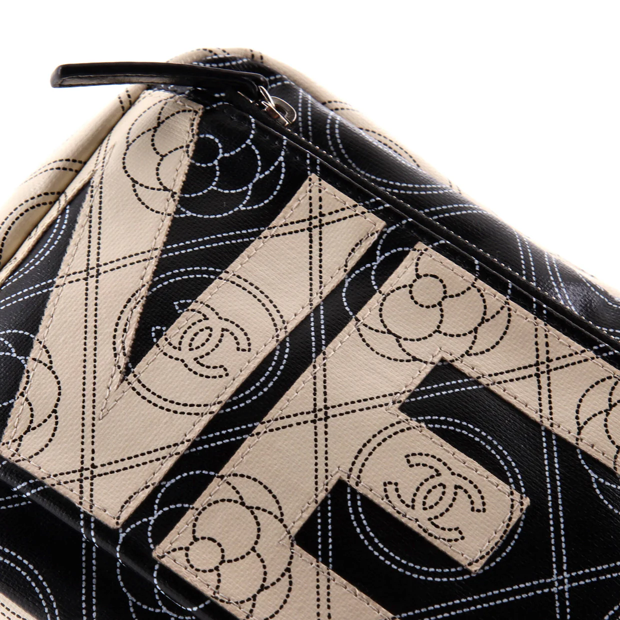 Logo Camera Bag Printed Coated Canvas Medium - Deep Luxury