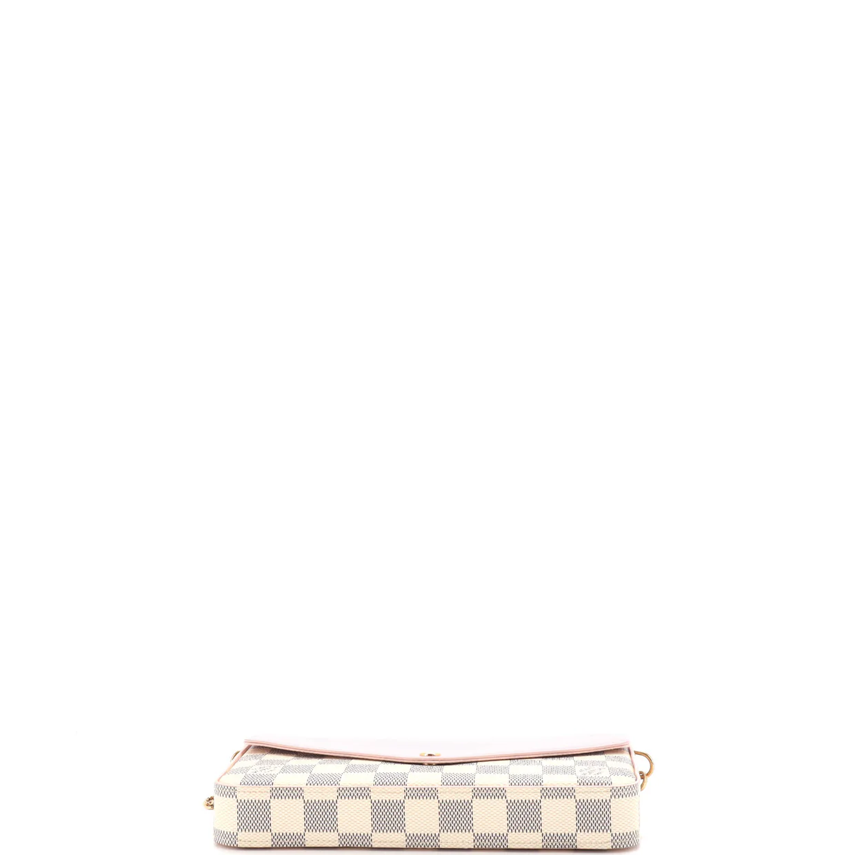 Felicie Pochette Damier and Leather - Deep Luxury