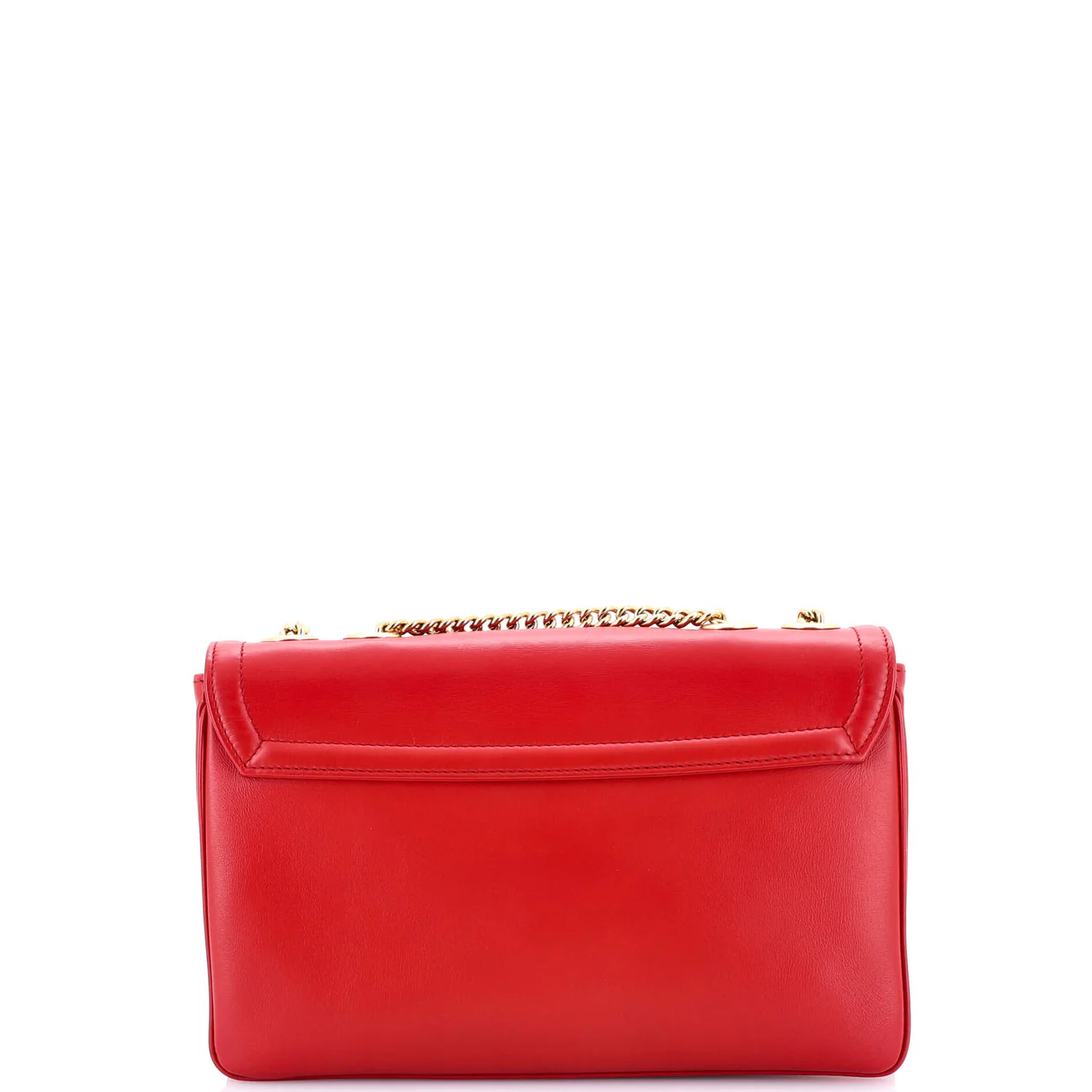 Rajah Chain Shoulder Bag Leather Medium - Deep Luxury