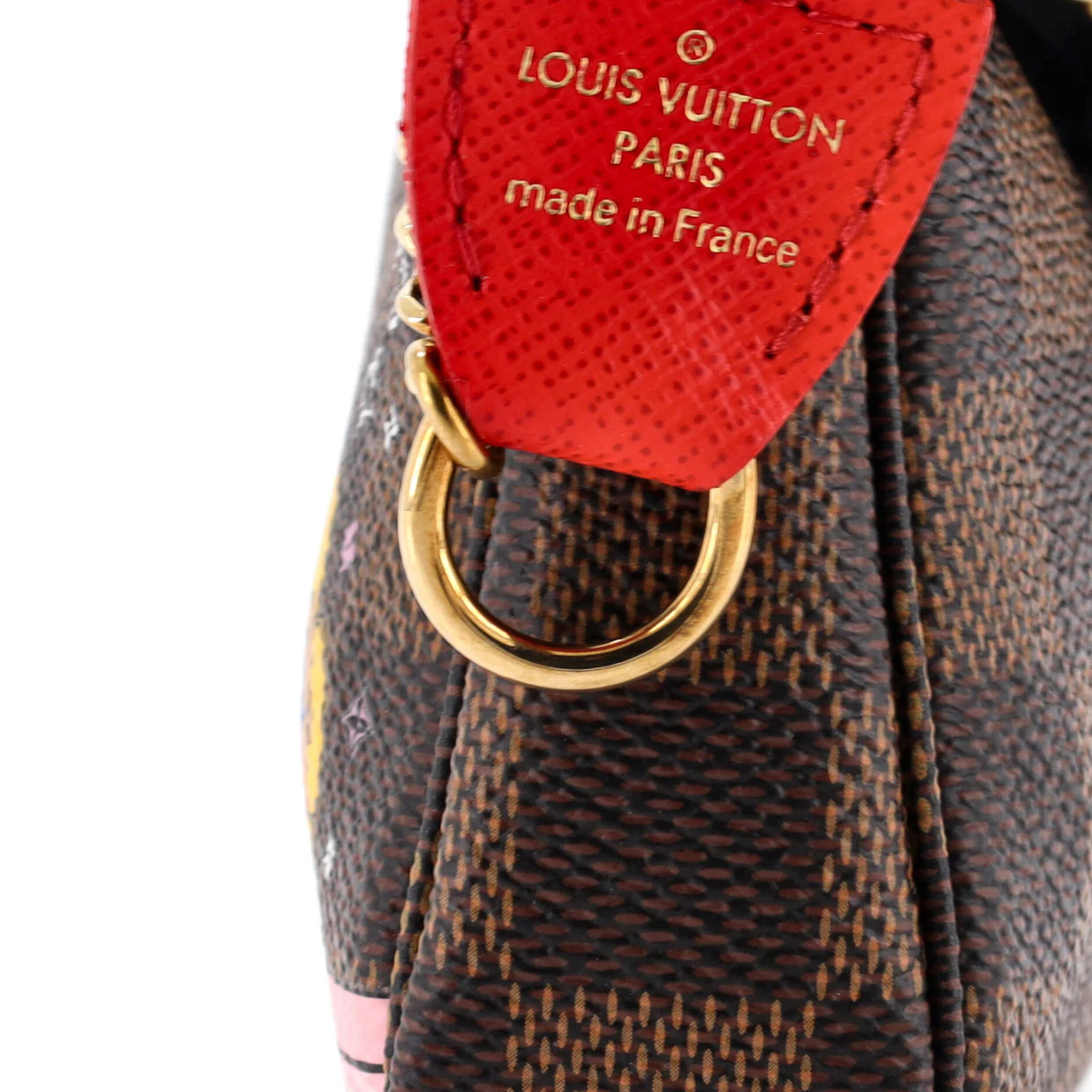 Pochette Accessoires Limited Edition Vivienne Xmas Damier Mini - Deep Luxury