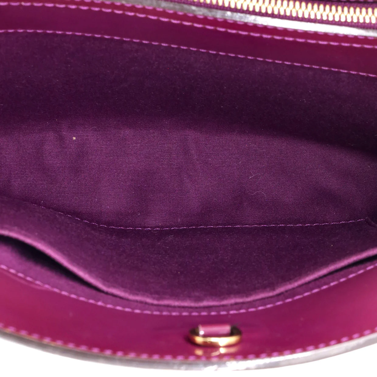 Virginia Handbag Monogram Vernis MM - Deep Luxury
