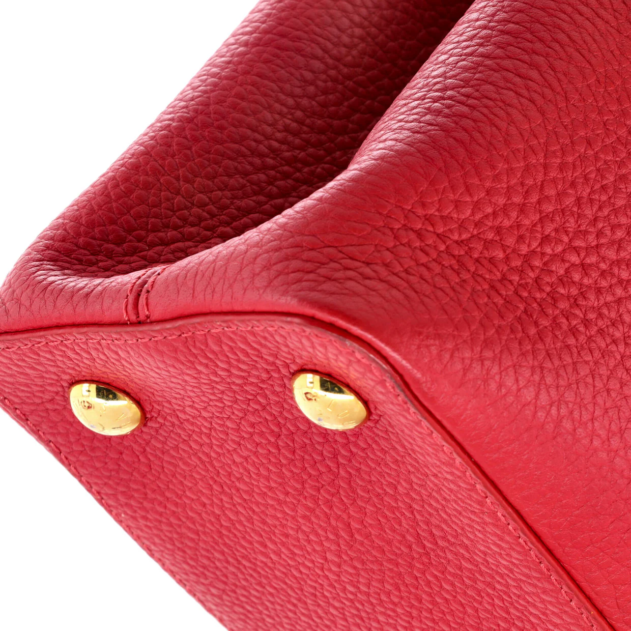 Capucines Bag Leather PM - Deep Luxury