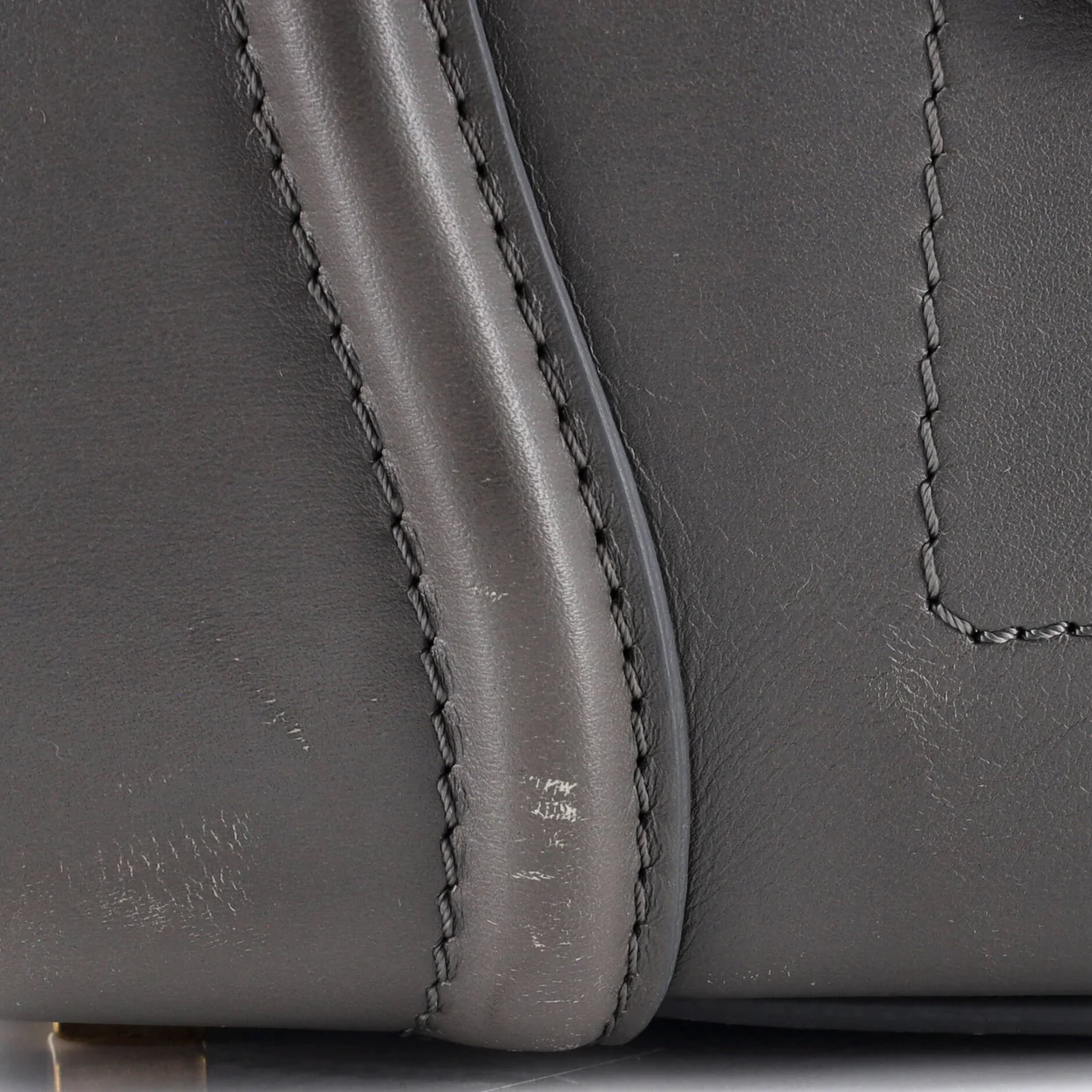 Luggage Bag Smooth Leather Mini - Deep Luxury