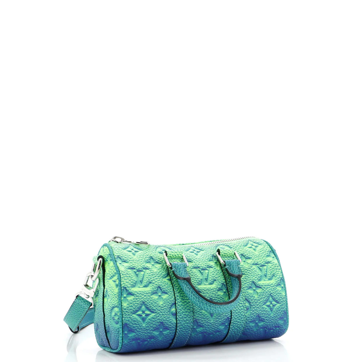 Keepall Bandouliere Bag Limited Edition Illusion Monogram Taurillon Leather XS - Deep Luxury