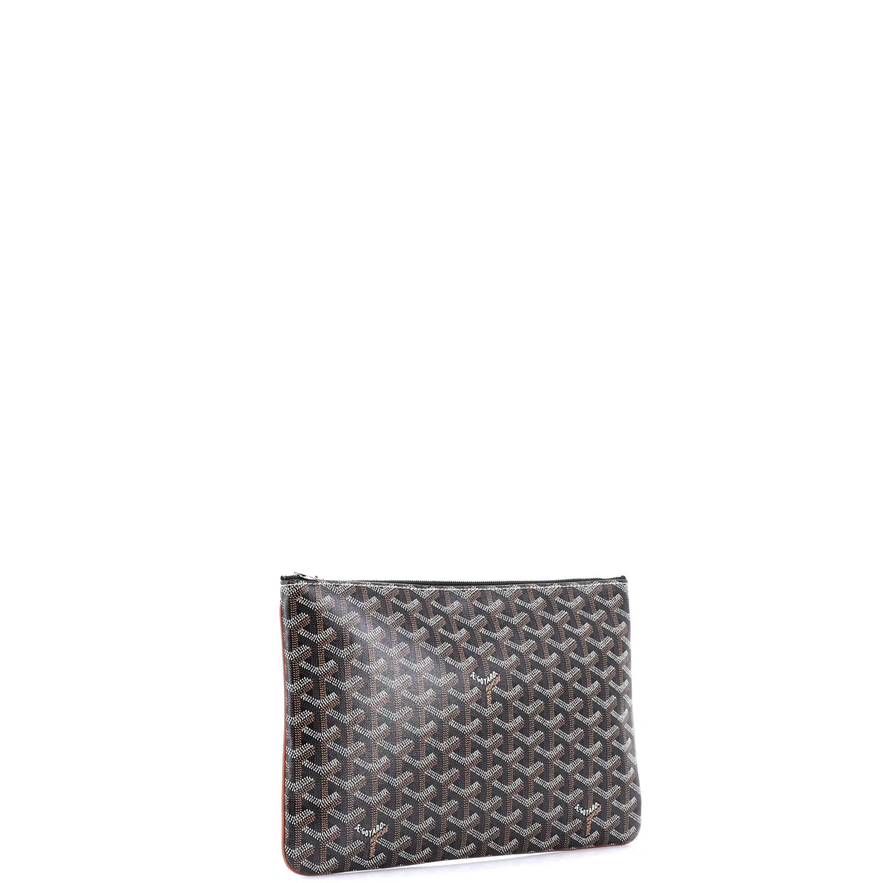 Senat Zip Pouch Coated Canvas MM - Deep Luxury
