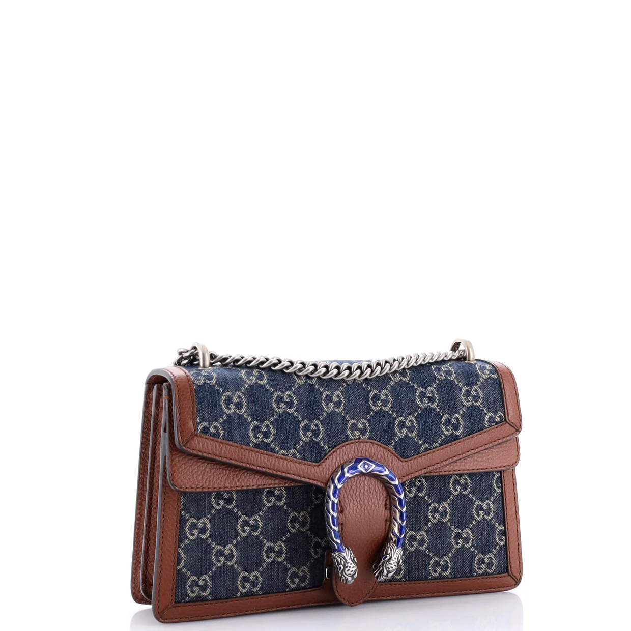 Dionysus Bag GG Denim Small - Deep Luxury