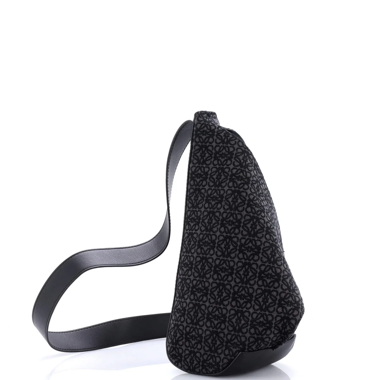 Anton Sling Bag Anagram Jacquard Medium - Deep Luxury